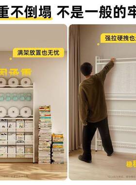 门后洞洞板纳置物书架落地房间窄壁挂家夹用缝隙卧室XLI收架