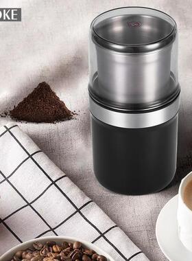 爆磨粉机家用超划啡算研磨调器110V220V20072336W咖豆五谷杂粮复