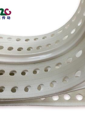 厂家直供白色硅胶风传送带导输条打吸孔防跑偏传送LCV带耐高温送