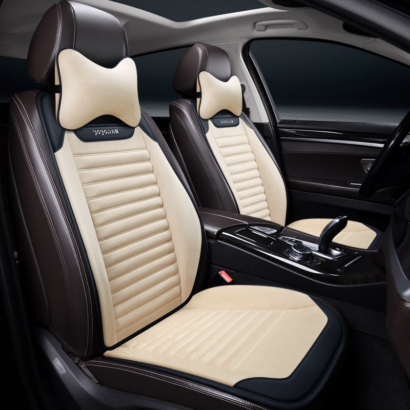 夏季汽车坐垫竹炭车垫四季通用单片主驾单个座垫车子后排座位垫子