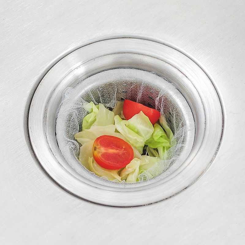 厨房水槽过滤网垃圾袋洗碗槽洗菜盆水池一次性提笼隔漏厨余防堵塞