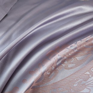 2024新款高级感欧式枕头套纯棉贡缎提花轻奢一1对装结婚家用48*74