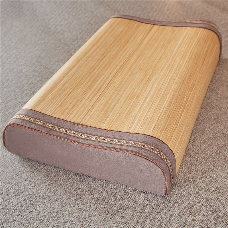 家用成人凉枕套软竹丝乳胶枕记忆枕夏季凉席记忆枕头枕单人一只装