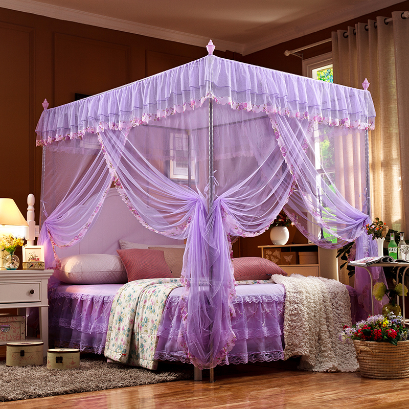 蚊帐1.5床1.8x2.0x2.2家用2021年新款支架夏天2米x2米可以挂风扇