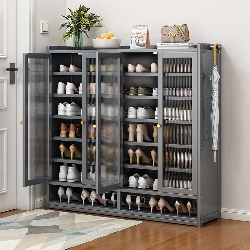 鞋柜门口家用大容量入户门玄关柜小户型收纳经济型鞋架子带门防尘