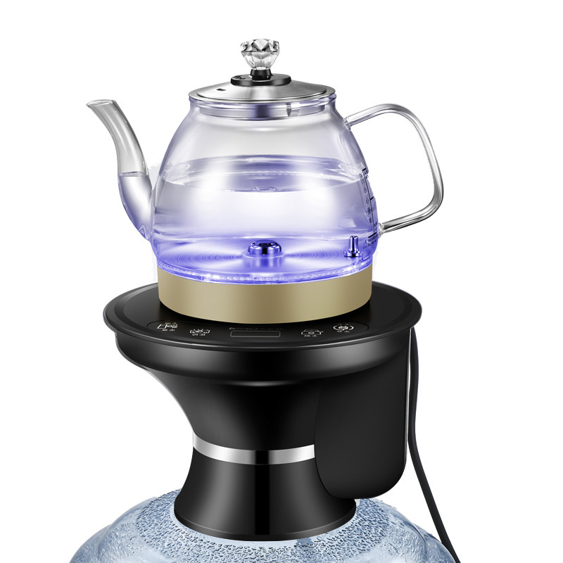 美能迪桶装电动抽水吸水上水器多功能快速饮水机泡茶热水烧水壶