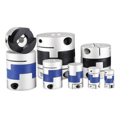 十字滑块铝合金联轴高精度器模组丝杆连轴器调速马达电机大扭矩