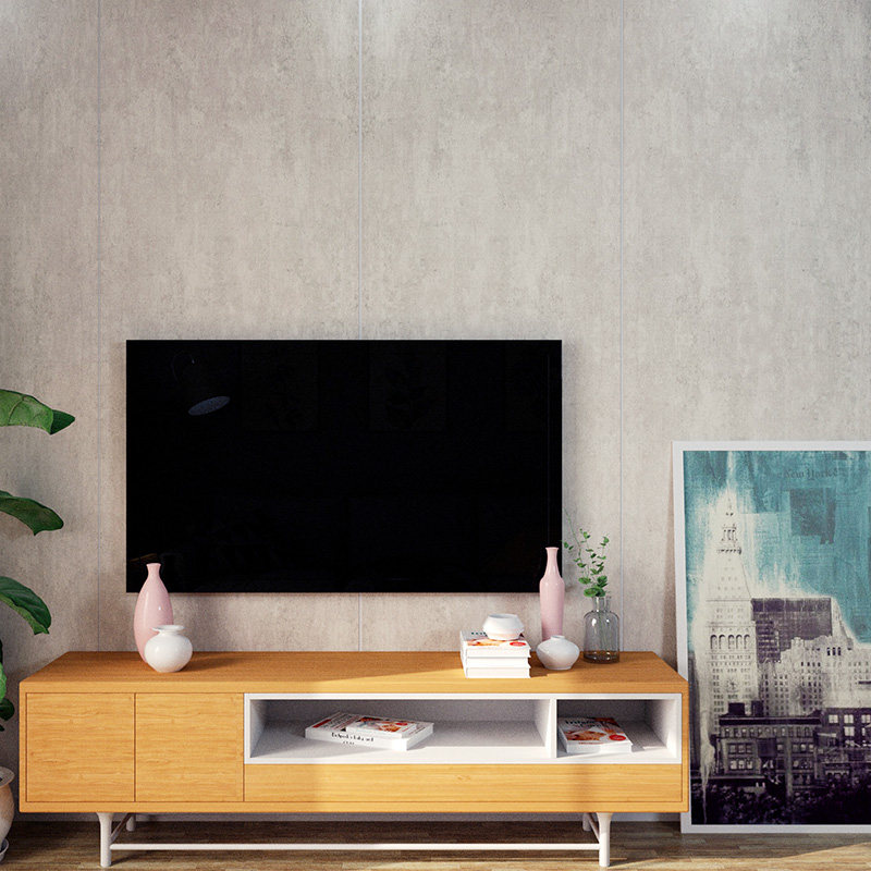 北欧墙纸自粘水泥灰复古怀旧工业风电视沙发背景卧室pvc壁纸防水,家居饰品,软装墙贴,淘宝优惠券,粉丝福利购,淘宝优惠卷