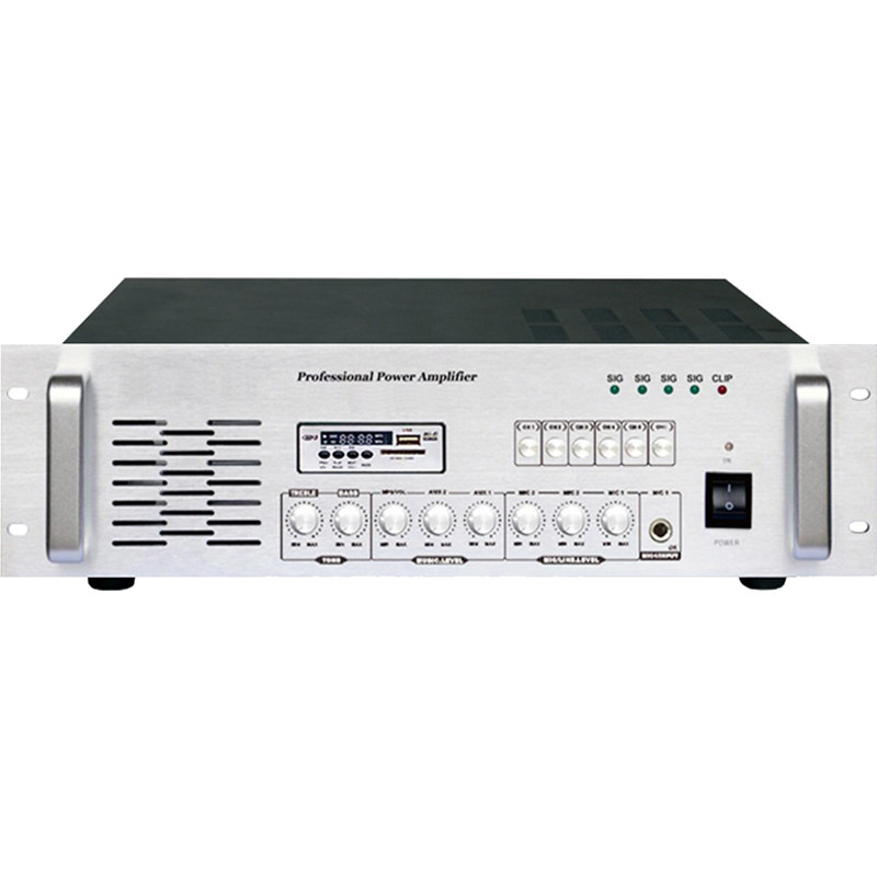 农村广播扩音机高音大喇叭户外定压功放器合并式1000W2000W 1500W
