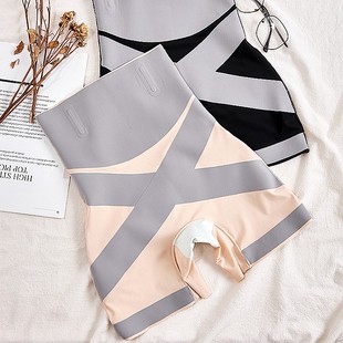 高腰收腹提臀裤女夏塑形内裤安全裤二合一收小肚子强力束腰悬浮薄