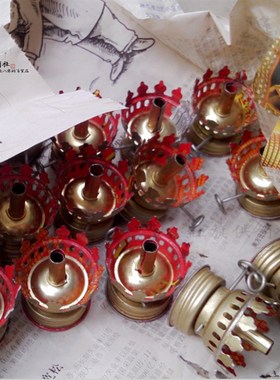 【老铁灯头】包邮 老玻璃陶瓷煤油灯灯芯带 长明灯芯条 棉带芯