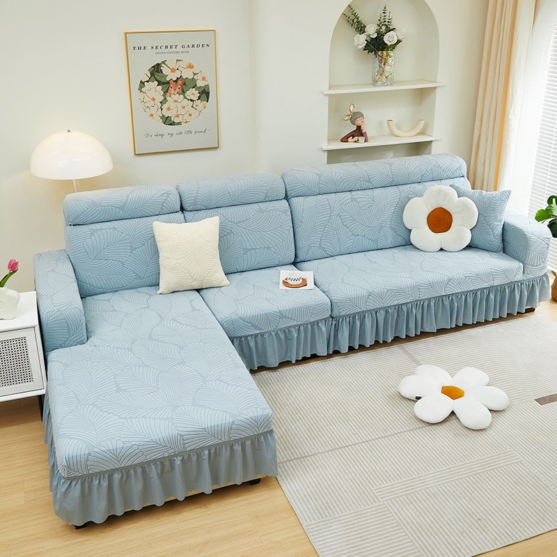 沙发套测量弹力四季防滑秋冬万能沙发垫保护套新款法式防尘罩夏款