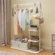 穿衣镜衣帽架一体家用轻奢抽屉置物架多功能酒店卧室玄关挂衣架子