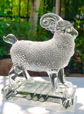 三阳开泰礼品 小摆件12生肖羊客厅装饰家居工艺摆设镇宅工艺品