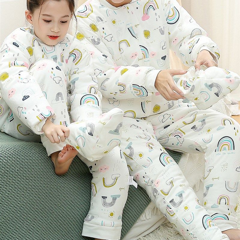 睡袋儿童包脚大宝宝防踢被子5套脚6带脚7大孩子8在大童10岁秋冬款