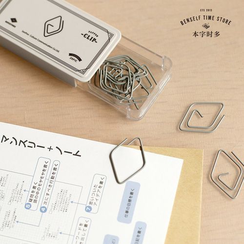 本字时多 可爱动物回形针 复古猫咪狗狗金属书签学生阅读标记别针