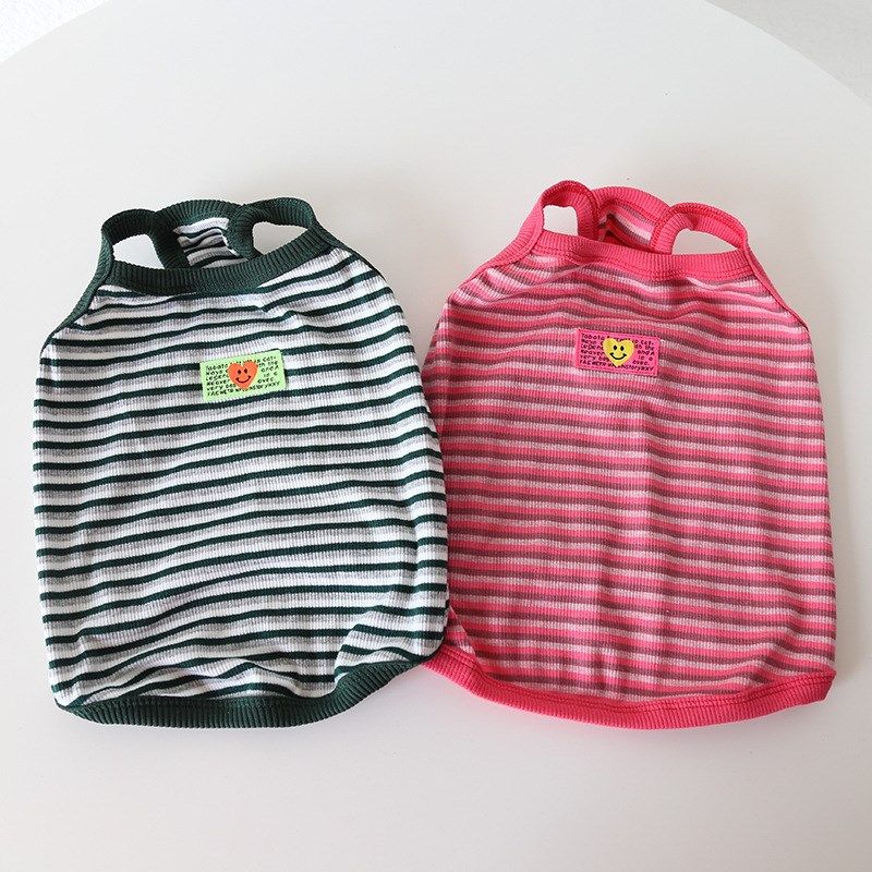 法斗爱心彩条吊带衫宠物胖猫胖狗狗春夏衣服英斗巴哥柯基斗牛加菲,宠物/宠物食品及用品,狗宠物服装/雨衣,淘宝优惠券,粉丝福利购,淘宝优惠卷