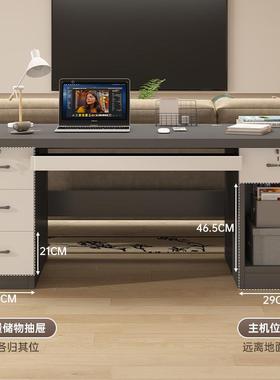 台式电脑桌小户型家用简小书桌约舍学生学习77960写宿字桌卧室公