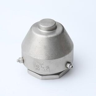 不锈钢通气阀30气43呼16螺纹丝扣弹簧油罐车567吸排/阀