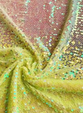 货档5MM+5M渐变亮片LH62027绣服装绣花面料夏季高珠M片绣婚纱绣现