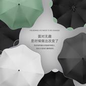 全新款 安全三折自XQ042告动晴雨伞抗台风伞反光伞可加印l广o条go