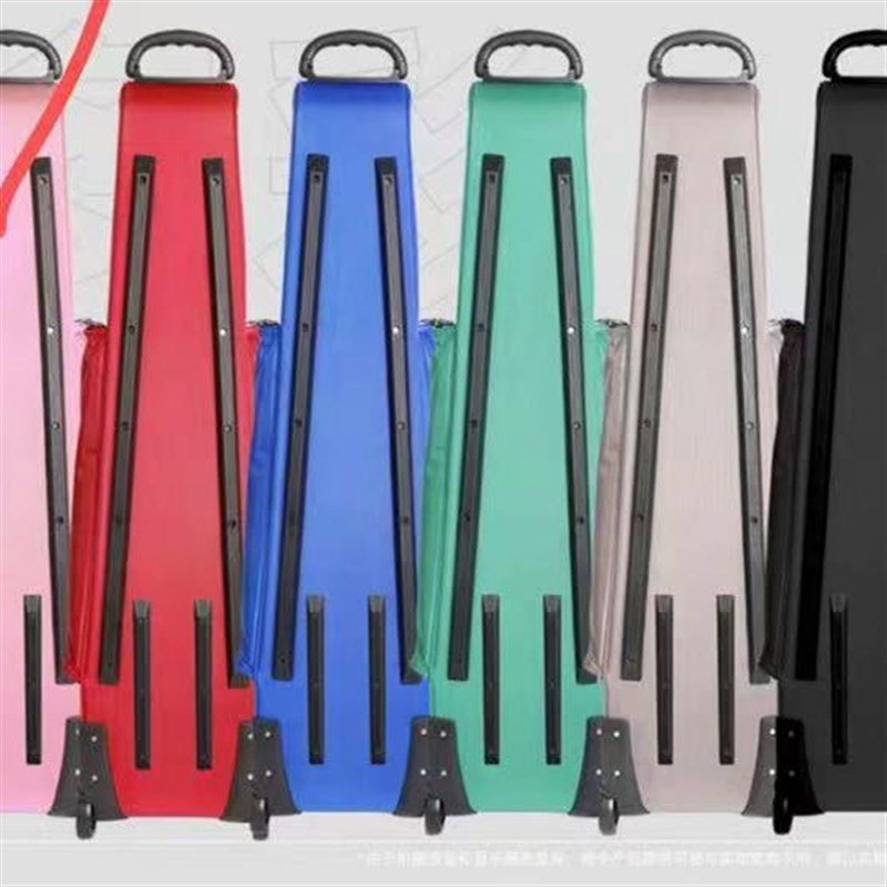 NGP新型A型儿童击剑包静音滚y轮拉杆箱防水便携成人大剑车装备包