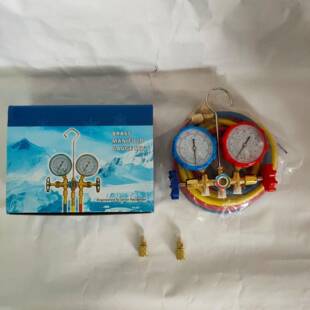 R12 R134冷 适于R41 R202媒制冷剂208耐压 536用加氟双表阀