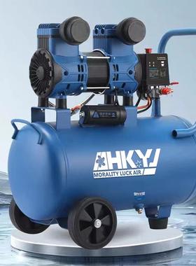 工德鸿无油气泵工业级空漆压机20152高0V压空气压缩机喷木打气泵