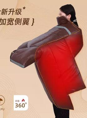 新款内搭腿加大加宽护护脖防风加绒加61257风厚防寒通用冬盖款挡