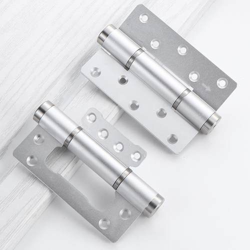 自动回弹闭门器缓冲尼静平开母弹平开合页簧合页阻5寸子音隐形门