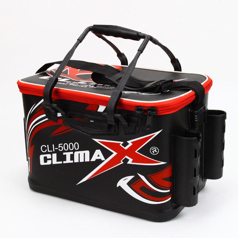 CLIMAX海钓饵料桶窝料桶多功能钓鱼桶一体成型打窝桶养鱼桶鱼护桶