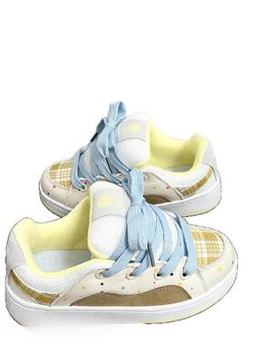 小众拼色多巴胺感板设计ins夏季新款学生百搭休闲时尚女鞋