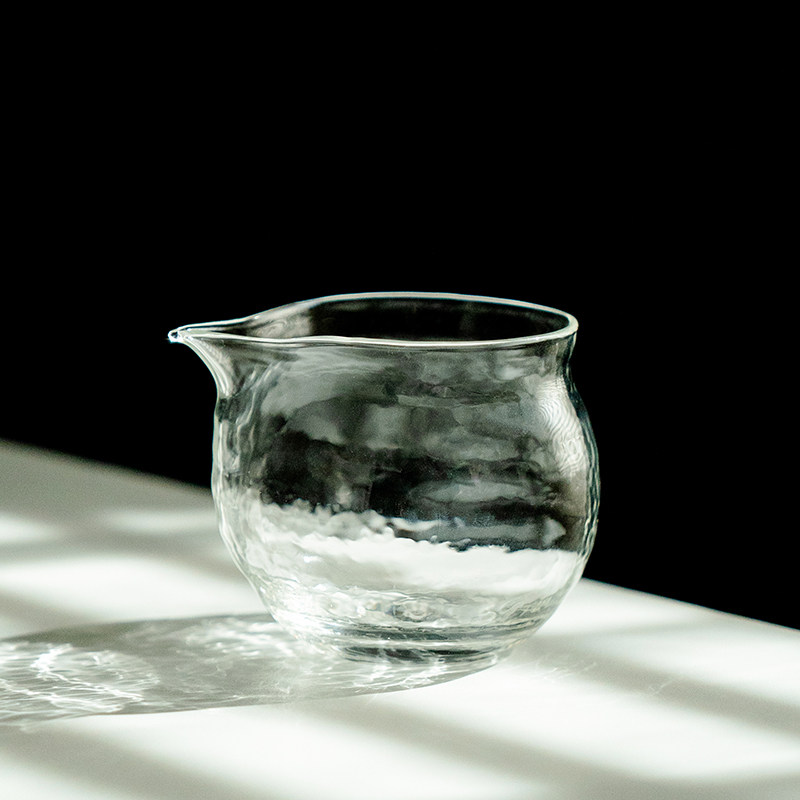 拓土高硼硅耐热玻璃公道杯创意造型不烫手公杯茶杯公平杯功夫茶具