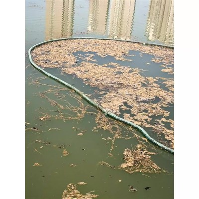 拉浮萍网土塘打捞水面围器拦污江河藕田拉拖湖泊河道拦网浮筒垃圾