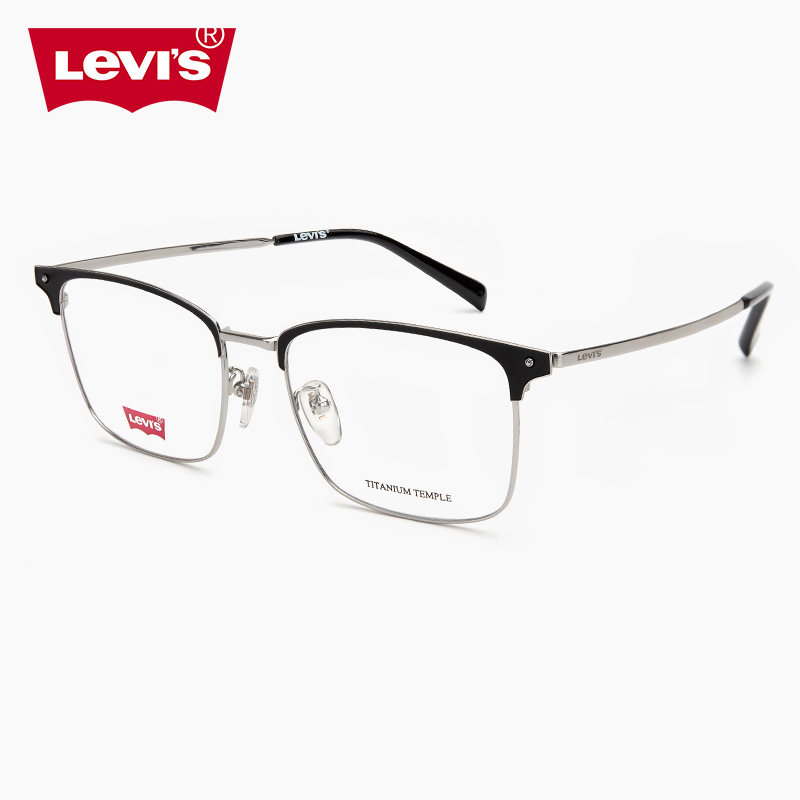 LEVI'S李维斯LV7208男镜框商务百搭近视眼镜架女配近视镜片旗舰店