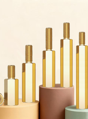 单头六角铜柱M3*3x4x5x6x7x8x9x10x11x12x13x14x15x16x17x18x19+3