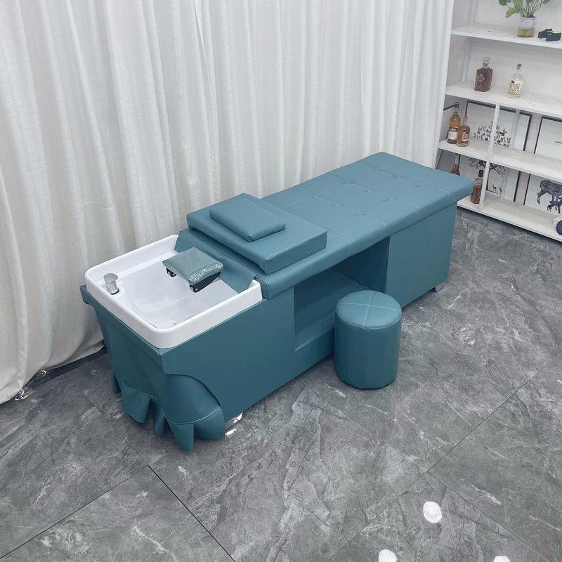 头疗冲头床全躺泰式按摩XVN洗专头床洗美发水床理发店水疗头疗用