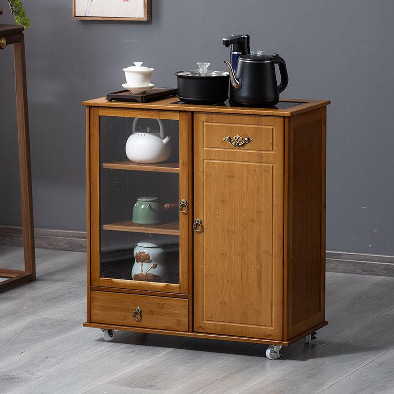 中式移动茶水柜客厅TZN茶几家台用小型茶新烧壶一水体茶架泡茶台