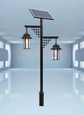 太阳能林园HSE景观灯户外防水道绿化方形3米4米景观灯柱路仿古庭