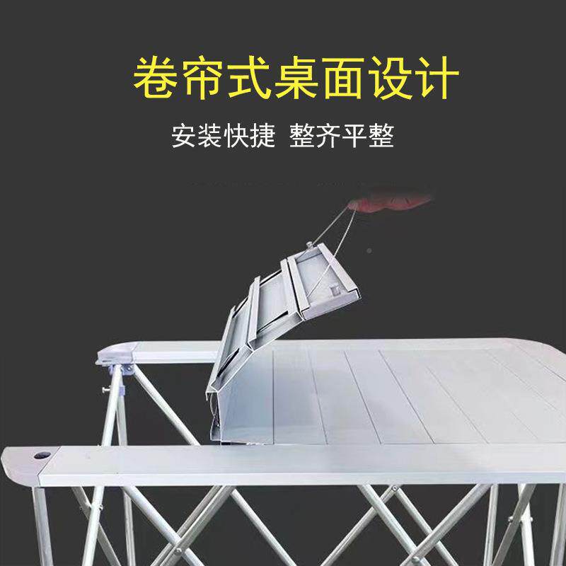 招铝促销台金展示架便携广生展台折叠折叠桌PAU铝合合金铝桌