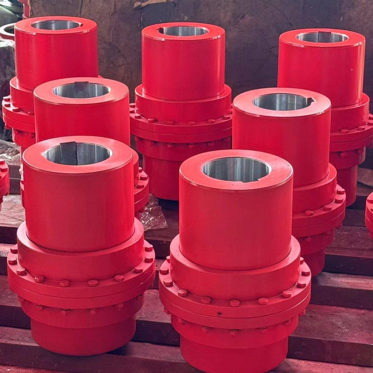 鼓型式联器GII轴C型齿轮轴CYG制齿动轮传动连接轴鼓形齿L齿式连轴