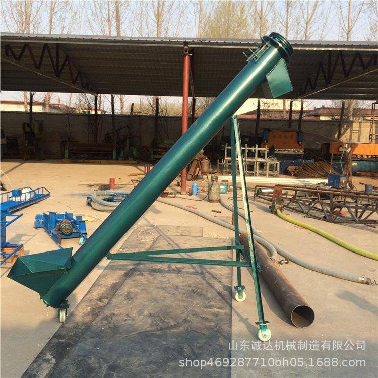 不锈式管螺旋输送粒机塑MHH料颗螺杆上料机自动上钢料蛟龙提升机