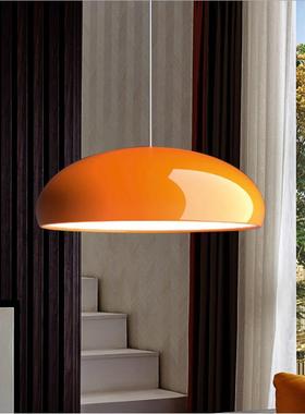代简E约意大利设计师餐厅现灯客厅卧WQ001室店铺商场橙色LD吊装饰