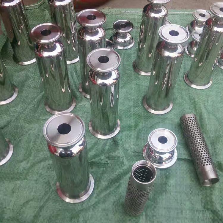 厂家直供器管道过滤DEK3~04过卫生级不锈钢4寸6寸卡式滤器