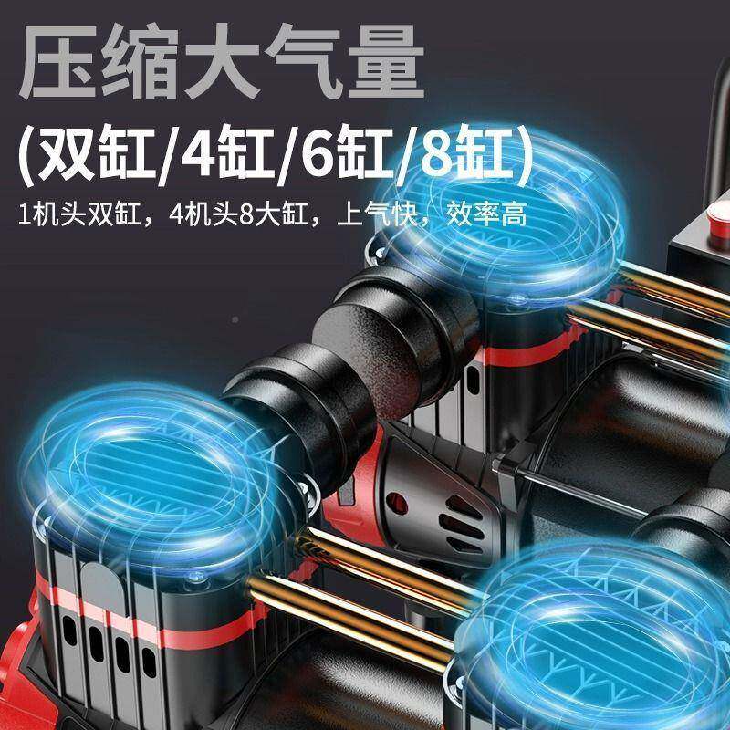 奥突新款机空压机小型V空气压缩充气无油静音220木斯工喷漆冲FZD