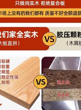 实木床1米8双人床大床1米5床家用床橡床IXN租房用1.2米木单人床出