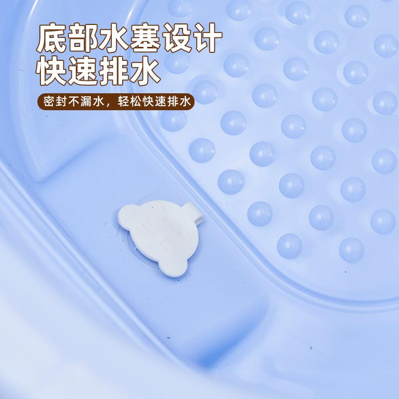 料成人浴塑泡洗澡盆可坐沐桶浴桶缸浴家用老人小孩儿童洗VPW浴桶