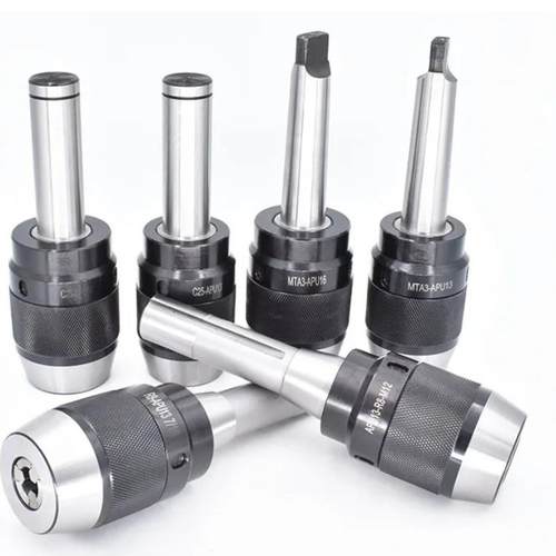 铣床锁钻夹头R-APU13-柄MJLB1自2R8-A8PU16-M12长一体式自紧钻