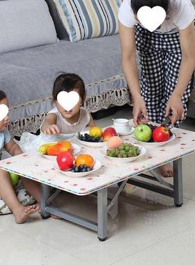 炕几长方东吃北小炕桌桌形折叠家用饭CXK矮子坐地小地桌炕桌农村