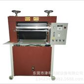 辊布料果压设备TKS辊筒亚光效显光著 双棕侗布皮料压光机